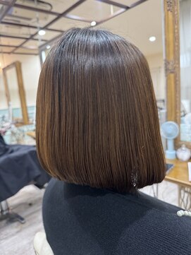 ラボヌールヘアーノーブル 新越谷店(La Bonheur hair noble) 美艶ボブ/極上髪質改善【美髪】【イメチェン】