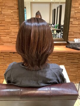 リコ ヘアーメイク 湘南台店(Lico hair make) レイヤーカット/マロンブラウン/マロンベージュ