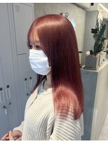 ワン バイ ジエクト(One by The Ect)&nbsp;【似合わせカラー】髪質改善チェリーレッド・ワインレッド