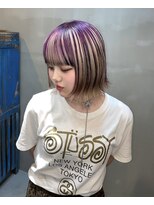 エクーエルム 心斎橋(ECOO yelm)&nbsp;【ミルクティー×アンブレラカラー】ハイトーン/ブリーチ