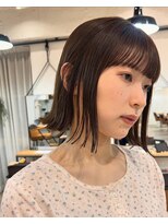 乾かすだけでキマる髪外ハネボブワイドバング