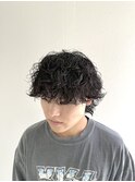 波巻きウルフ/ウルフパーマ/波巻きスパイラル/波巻きツイスパ