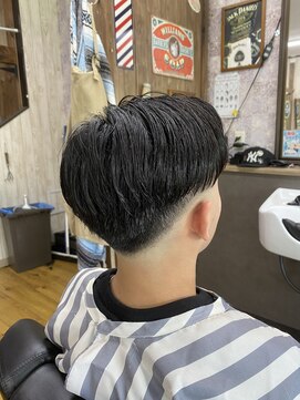 アールズ ヘア(R's hair) 学生ローフェード　印西　理容室　barber