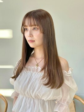 ヘアー アイス 御器所本店(HAIR ICI) ブリーチなし/ベージュ/グレージュ/レイヤー/20代