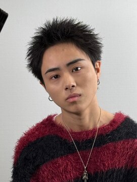 レグノバイグランツ 天神大名店(REGNO by GLANZ) スパイキーショート/ピンパーマ/スパイキーパーマ/天神/大名眉毛