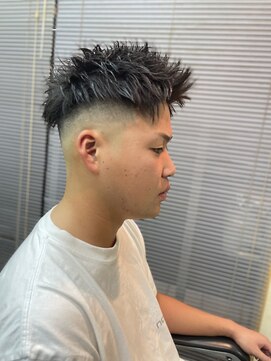 バーバーサトウ(BARBER SATO) アップバング
