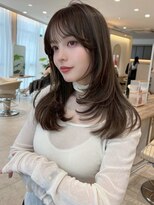 ジーナ 渋谷駅前(Zina)&nbsp;髪質改善＊ミディアムヘア艶カラー＊美髪【Zina渋谷】