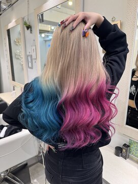 ラピス 池袋(Lapis) ハロウィン♪ハーレイ・クインカラー☆