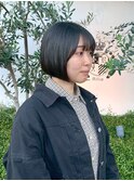 ショートボブ/デザインカット/似合わせ/髪質改善/艶髪