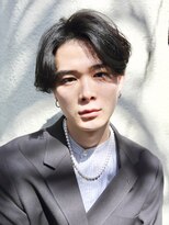 ラス トーキョー(LAS TOKYO)&nbsp;リバースセンターパート/ニュアンスパーマ/大人メンズパーマ