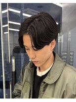 ウィル バイ ブラウン(Vir by Brown)&nbsp;MEN’S HAIR/フェザーパーマ/毛流れパーマ/藤沢美容院