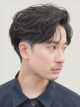 《*ビジネスシーンでも◎*》ビジネスマンにも人気のある、爽やかなメンズパーマスタイル＊[原宿/メンズ]