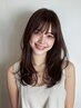 【前髪うねる方へ“湿気でも崩れない”】前髪ストレート+似合わせカット