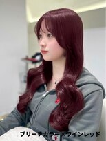 ラヴィ(Lavie) ハイライトカラーミルクティーベージュケアブリーチダブルカラー