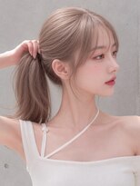 ユーフォリア 渋谷グランデ(Euphoria SHIBUYA GRANDE)&nbsp;小顔前髪顔周りレイヤーシースルーバングおくれ毛もみあげライン