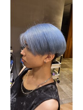 ロク ヘアー(LOC HAIR) ペールブルー