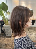 大人のミディアムレイヤー《江幡彩音》