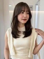 ノイ 銀座(noi) 顔周りレイヤーカットべージュカラーくびれレイヤーカット