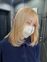フェイス 石川町 (FACE)&nbsp;ブロンド/ミルクティーベージュ/ブリーチありダブルカラー