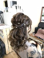 ロカット サロン(Roquat Salon) ふわもこハーフアップアレンジ【ヘアアレンジ 立川/立川南/袴】