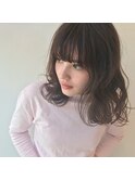 色濃く透ける バイオレットアッシュ