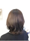 プラチナピンク＠ミディアムヘア