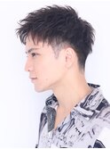 ベリーショートアップバング