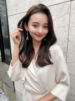 アフロート ディル(AFLOAT D'L)&nbsp;ヨシンモリ/シースルーバング/韓国ヘア/透明感カラー/ロング