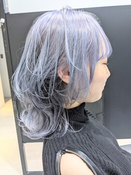 ジエクト 本店(The Ect) ホワイトカラー×ブリーチカラー×透明感抜群