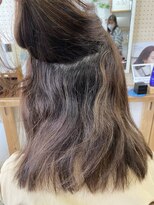 ブリーチ毛の方をジュエリーシステム×LULUTr×縮毛矯正で艶髪♪