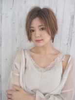 リアイス(Re:ICE) ミニウルフ/くすみブルー/流れるレイヤー/インナーハイライト