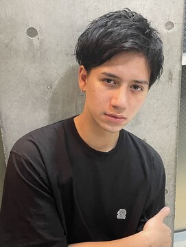 フィフス 原宿(fifth) 刈り上げアップバングビジネスショートツーブロック短髪