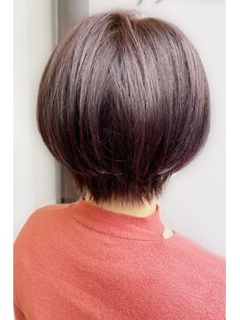 ニット 銀座(knit) 《knit銀座》大人可愛い20代30代40代ショートボブ丸み前下がり