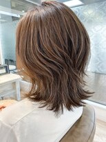 リプル(Ripple)&nbsp;【リアルサロンワーク】ウルフミディ×アッシュカラー