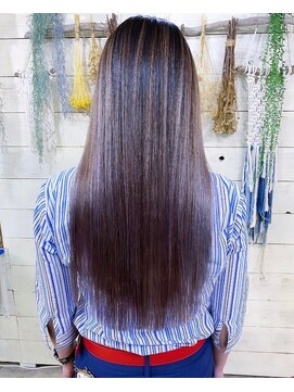 トーク 伊丹本店(TAL'KE) TAL'KE/バレイヤージュ×グレー_976