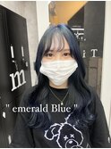 エメラルドブルー/韓国カラー/アディクシーカラー/町田駅