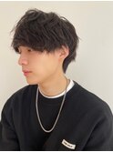 ツイストスパイラルパーマメンズパーマツイストパーマウルフ梅田