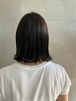 フェアリーテール 高坂店&nbsp;暗めでも透明感◎シンプル外ハネボブ