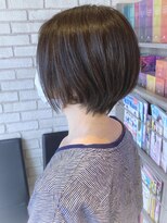 アエラスラナ 相模大野(Aeolus Lana)&nbsp;丸みショートボブ×艶感オーガニックカラー