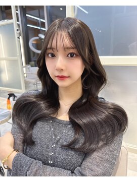 アフロートリノ(AFLOAT Leino) 大人可愛い韓国ヘア　レイヤーカット　くびれヘア　似合わせ#