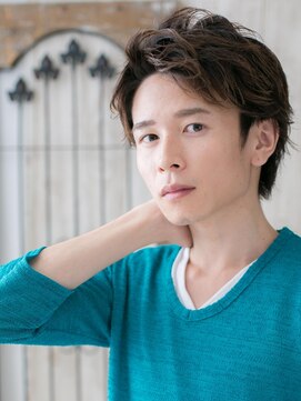 トニーアンドガイ メン 与野駅前店(TONI&GUY MEN) ワイルドアップバングのフレンチカジュアルラフショートh与野