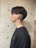 【perm】カット＆men's縮毛矯正＆シェービング＋眉毛カット￥15,000～