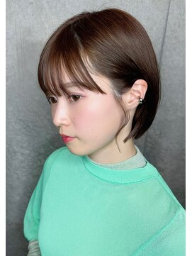 クーエフー(coo et fuu) 10代20代30代/サイドバング　大人ショート