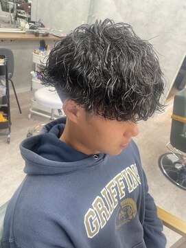 リミットバイアフィナー 大宮店(limit by Afinar) 波巻きスパイラルマッシュ ツイストスパイラル ツーブロック