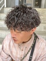 アグ ヘアー ピルム 鎌ヶ谷店(Agu hair pirum) 波巻きパーマツイストスパイラルパーママッシュメンズパーマ