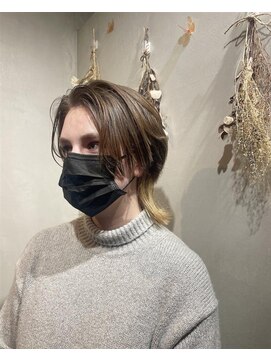 アイラス(I'LAS) ウルフ/ハイレイヤー/インナーカラー/Aujua/髪質改善