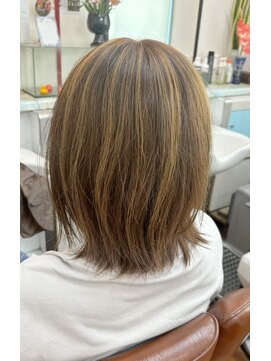 ヘアーマツシタ(Hair Matsushita) 夏カラースタイル