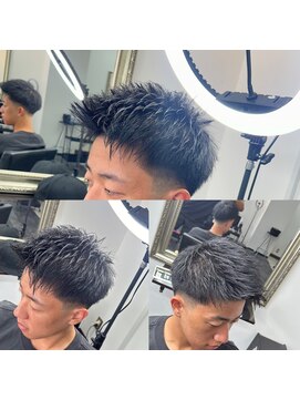 ブルーオーシャン 久留米店(BlueOcean) 短髪フェードで男らしさアップ