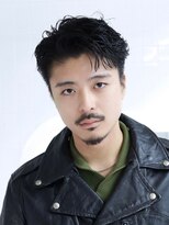 ハバナ 渋谷(HAVANA)&nbsp;アッシュブラック/マッシュパーマ/刈り上げ/ツーブロック