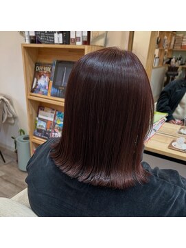 シマー(Shimmer) 切りっぱなしボブ♪